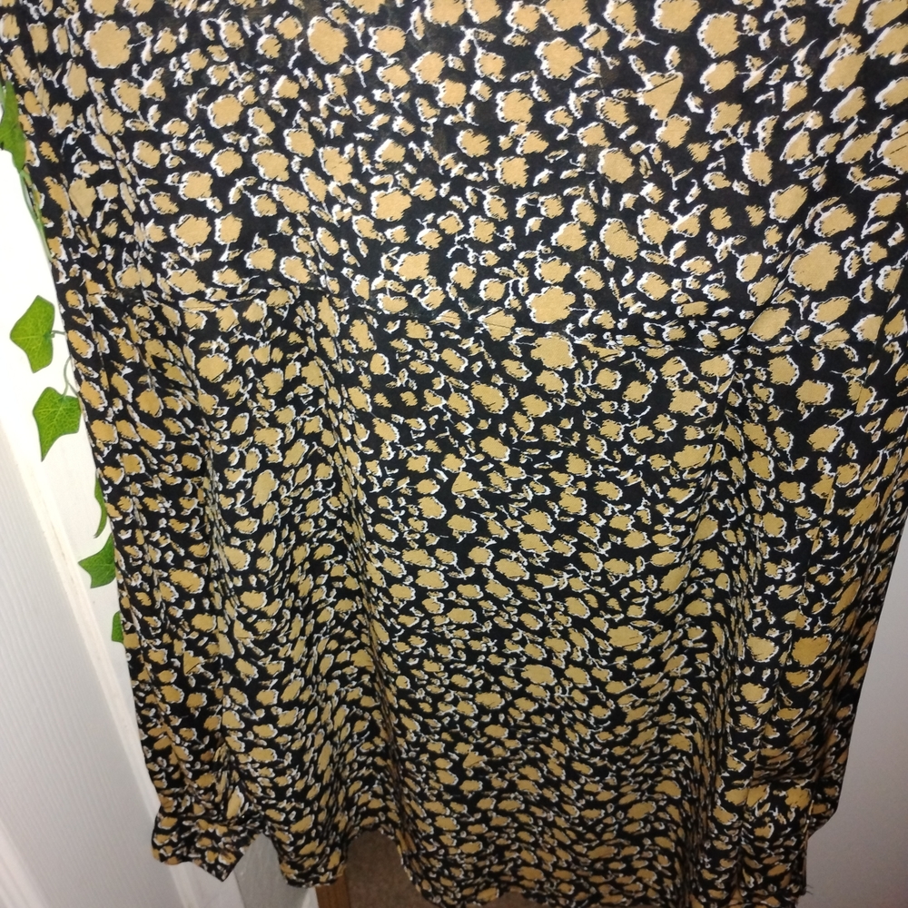 Philosophy Black and Gold Dress